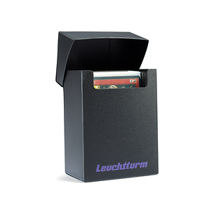 TCG deck box black for up to 100 trading cards